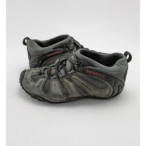 Mens Merrell Chameleon 8 Select Grip Stretch Gray Hiking Shoes J21415 Size 8.5